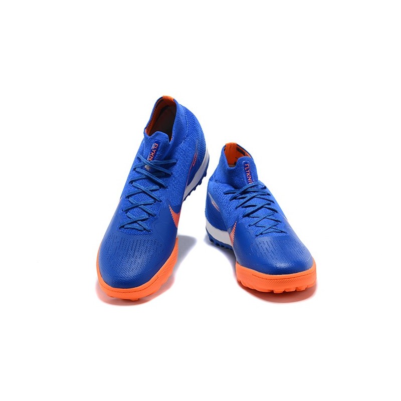 Pánské Nike Mercurial SuperflyX VI Elite TF Modrý oranžový